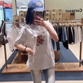 韓國 Marithe Francois Girbaud Marine Drawing Doodle Graphic Tee【MD284】