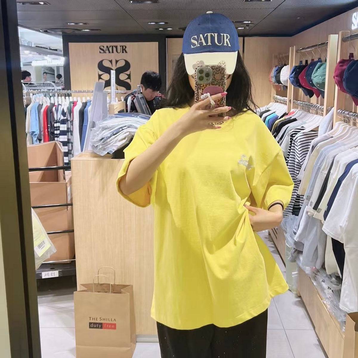 韓國 Satur T-Shirt (男女同款)【SR317】