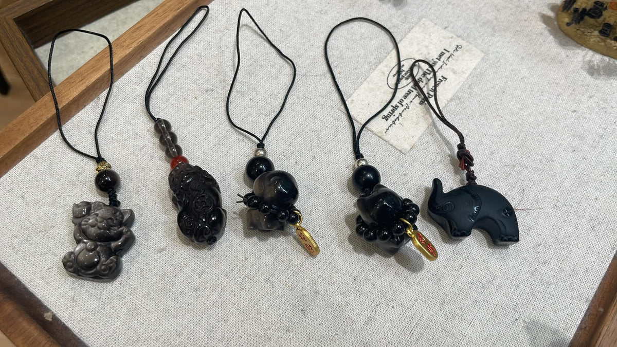 【贈品】黑曜石掛件