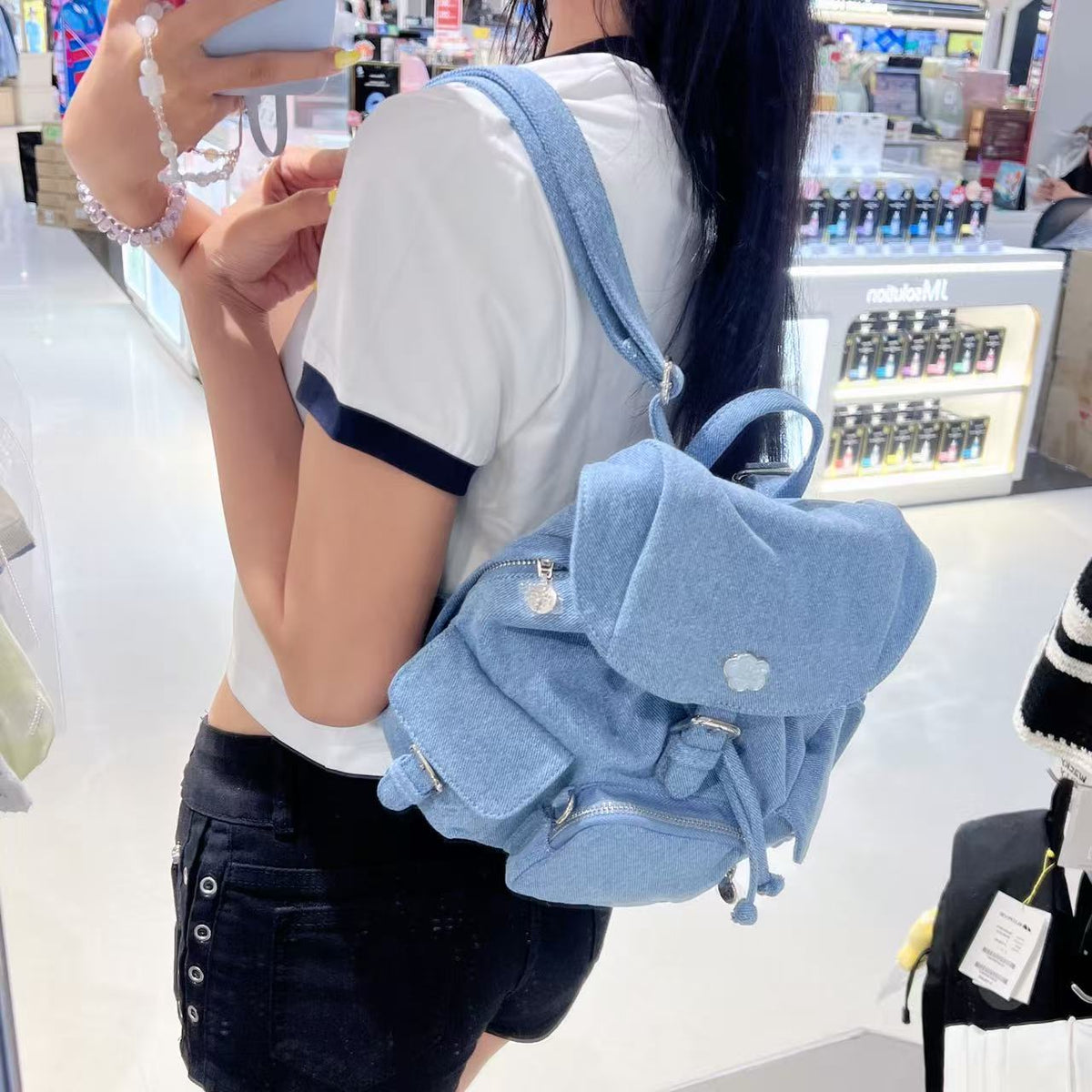 韓國 Wacky Willy Women's Cargo Backpack【WW204】