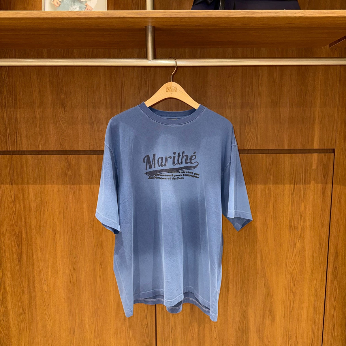 韓國 Marithe Francois Girbaud Gradation Dyeing Oversized Tee【MD249】