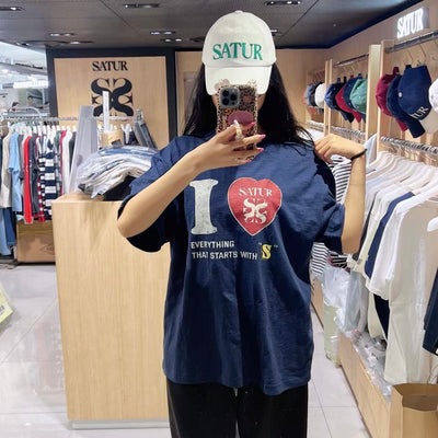 韓國 Satur T-Shirt (男女同款)【SR312】