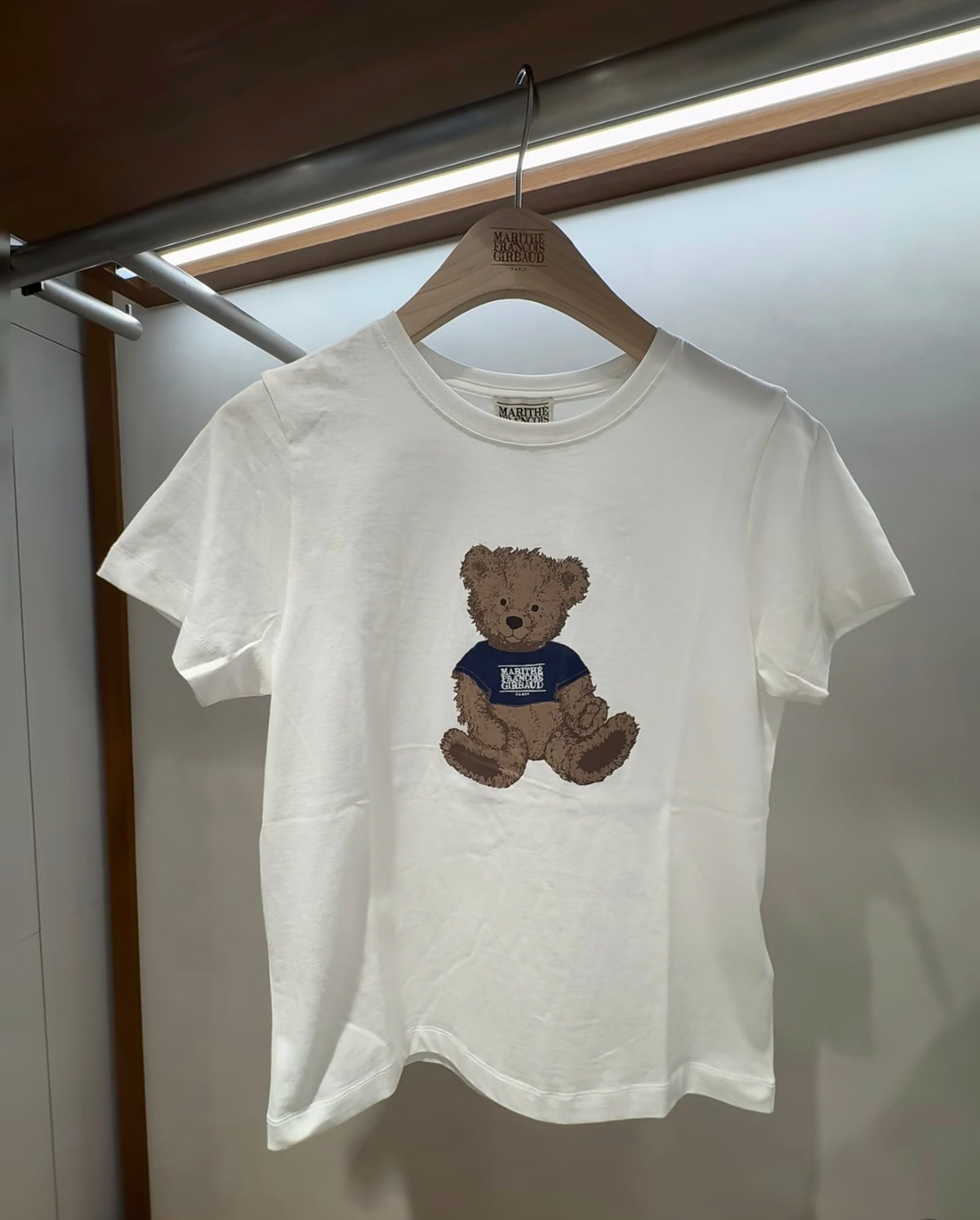 韓國 Marithe Francois Girbaud W Doodle Bear Tee【MD266】