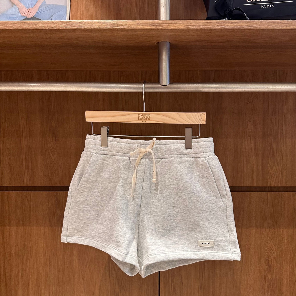 韓國 Marithe Francois Girbaud W BASIC SWEAT SHORTS【MD345】