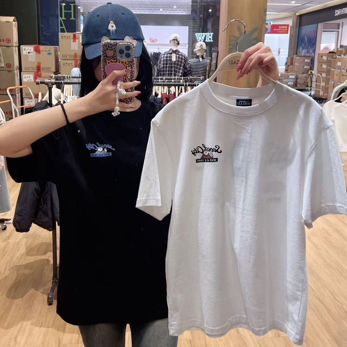 韓國 WhoAU Steve in Seoul T-shirt【WA316】