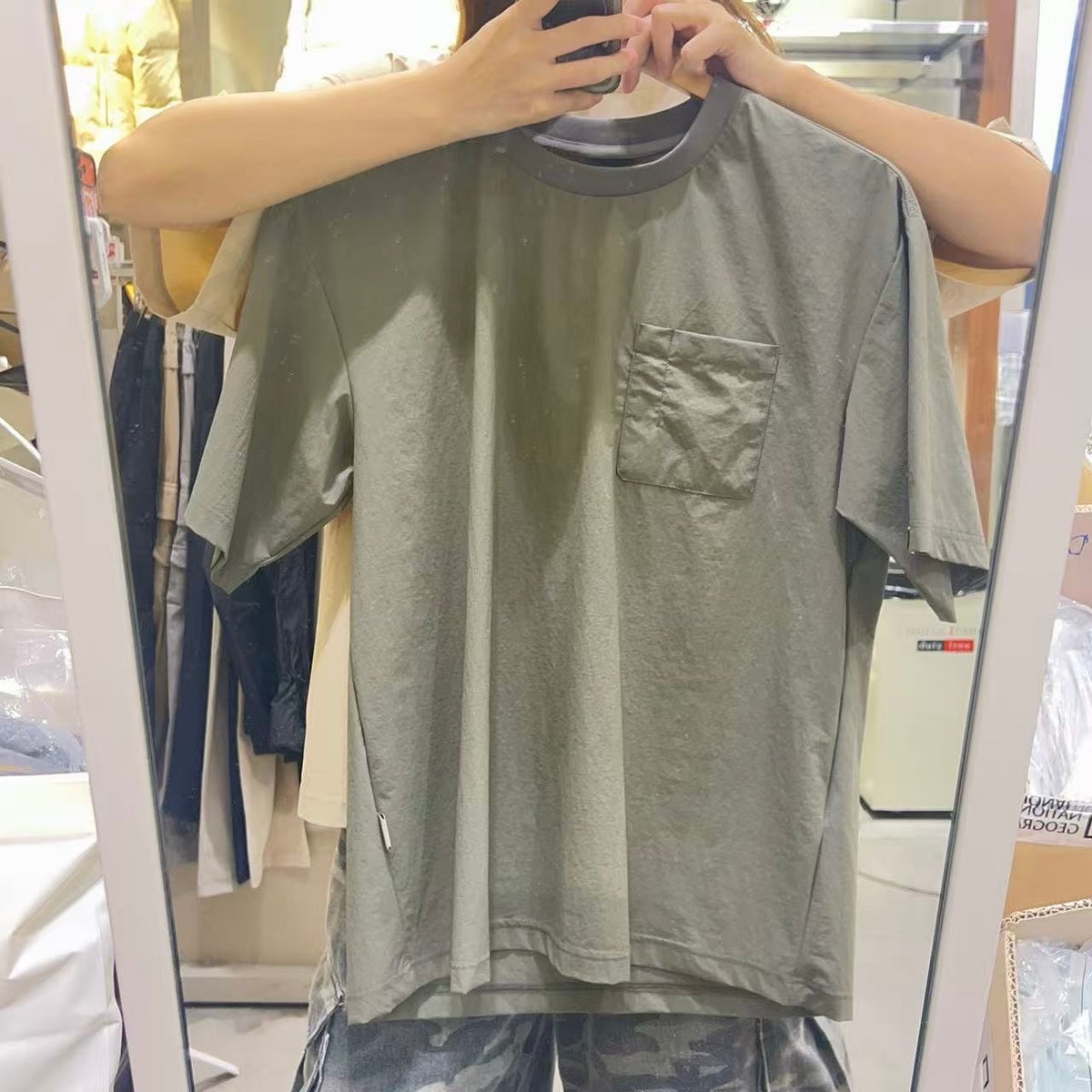 韓國 National Geographic 男女同款 T-Shirt【NG1086】