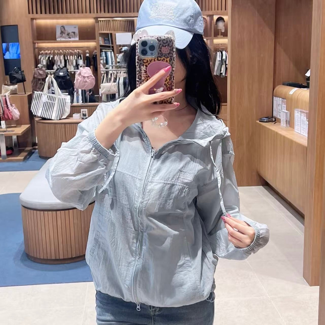 韓國 Marithe Francois Girbaud Hooded Packable Nylon Jacket【MD212】