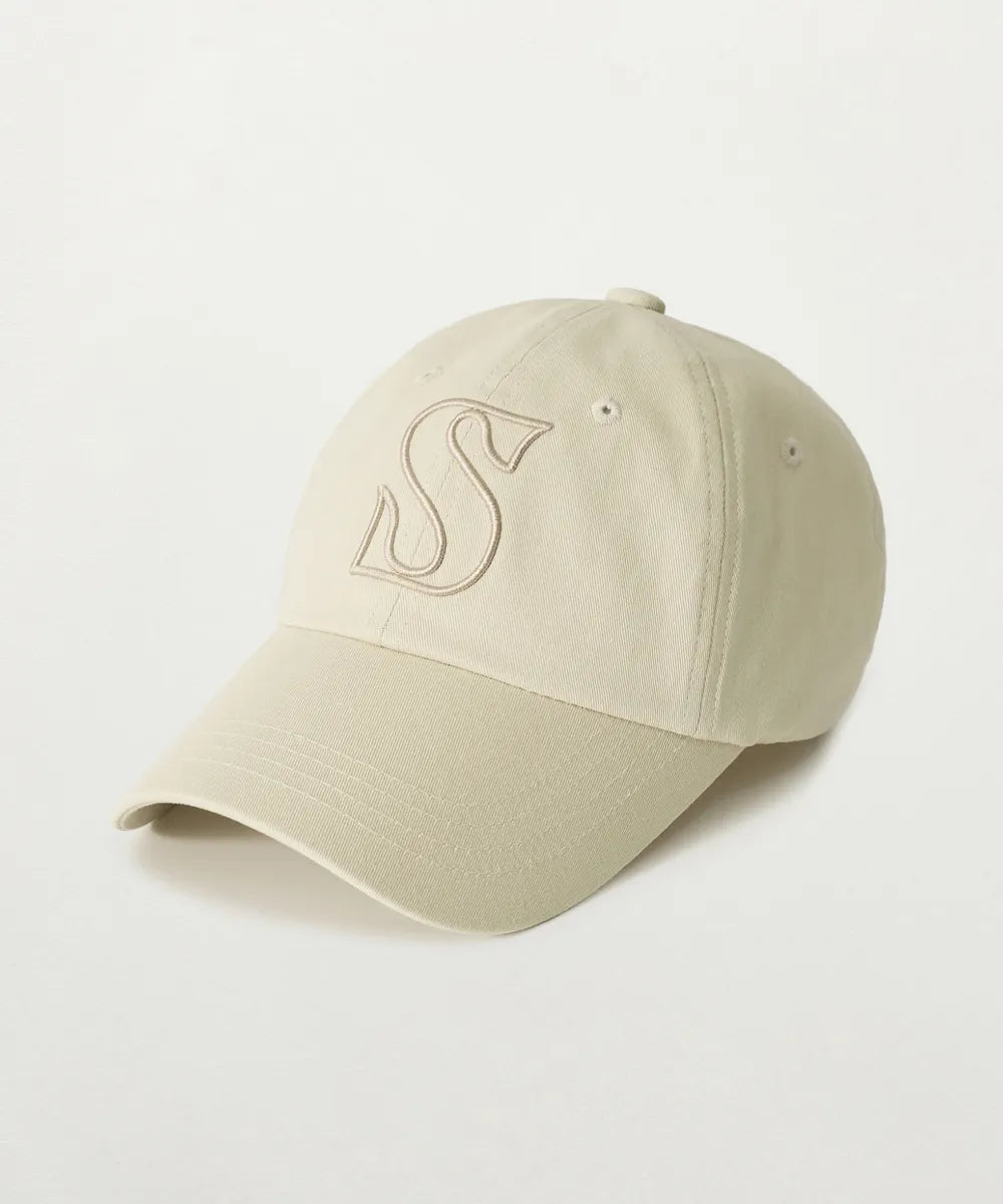 韓國 Satur S Logo Vintage Casual Ball Cap【SR358】