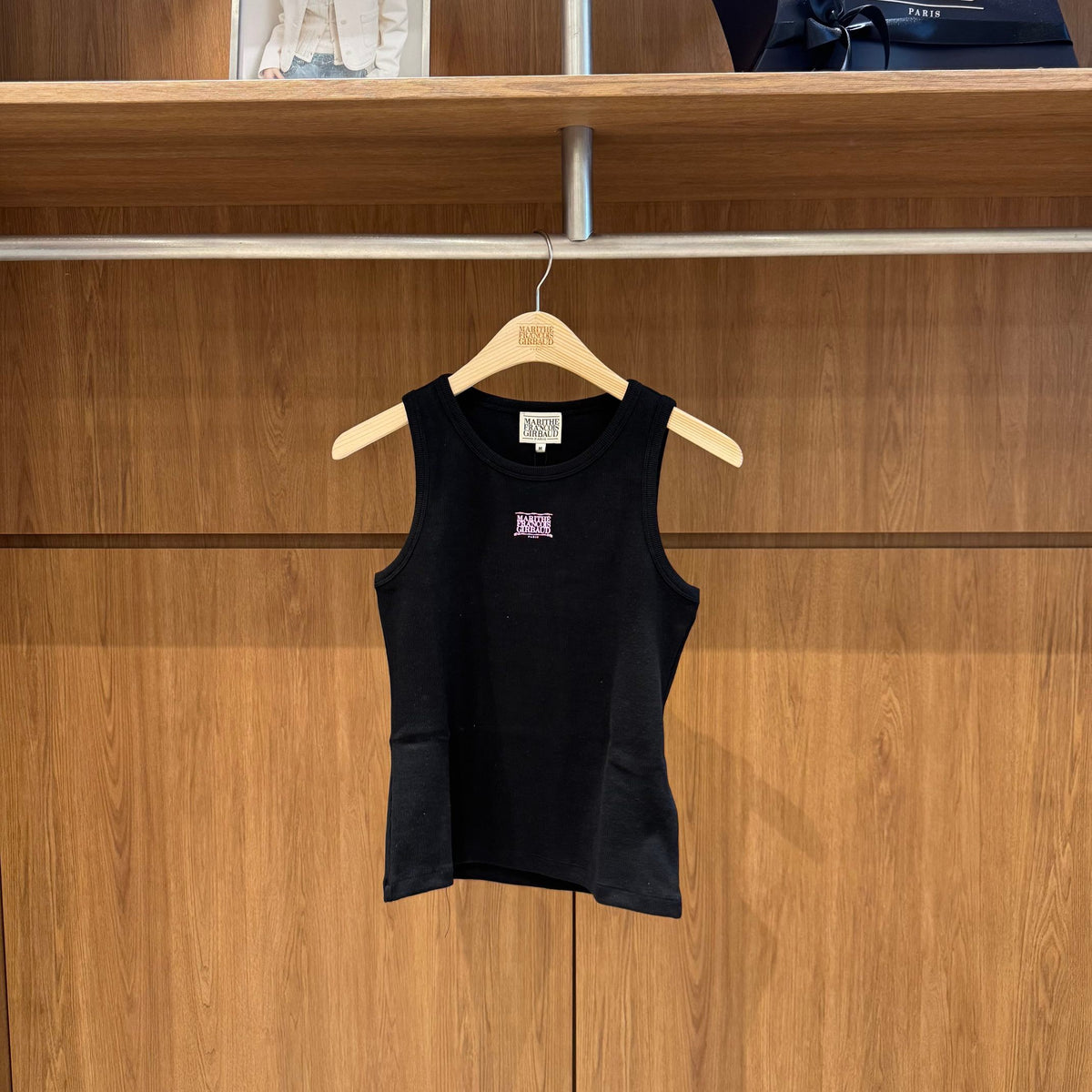 韓國 Marithe Francois Girbaud W Ribbon Classic Logo Sleeveless【MD314】