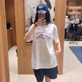 韓國 Marithe Francois Girbaud Logo Tee+Nylon Shorts Set-Up【MD298】