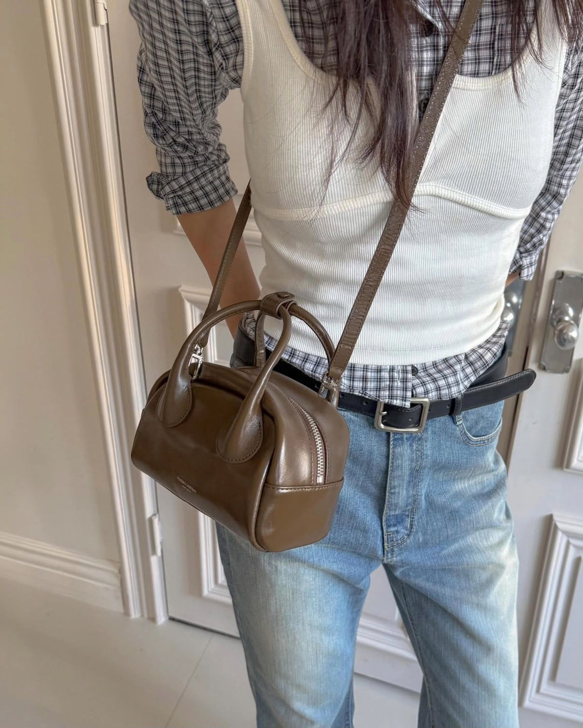 韓國 Bucks & Leather 保齡球迷你包【SM2489】