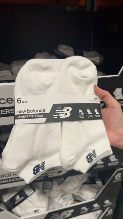韓國 New Balance Socks 6-Pack【CT020】