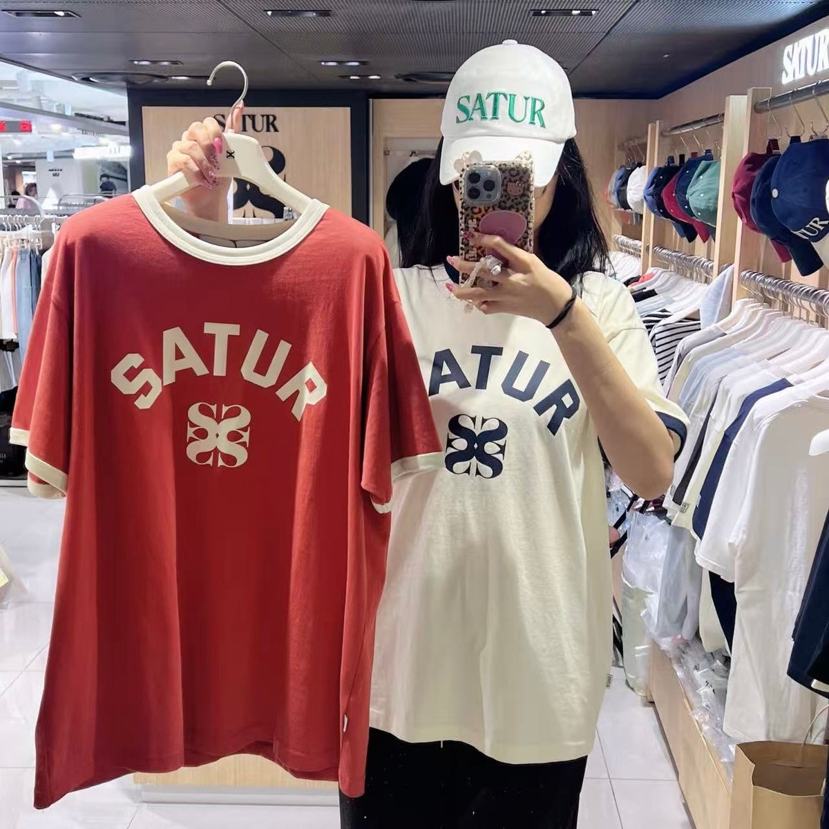 韓國 Satur T-Shirt (男女同款)【SR310】