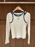 韓國 Marithe Francois Girbaud W Sleeveless Layered Long Sleeve Tee【MD226】