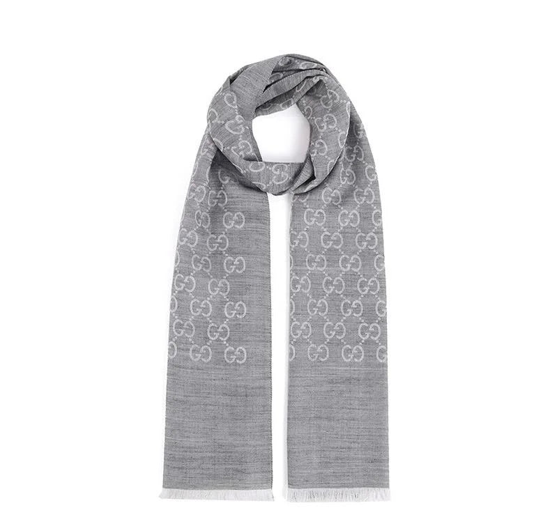 Gucci Muffler 淺灰色【SE1329】