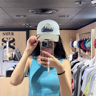 韓國 Satur 90s Playback Contrast Ball Cap【SR352】