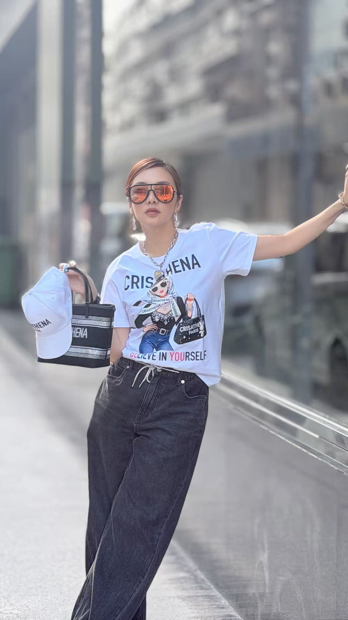 Crisathena Believe In Yourself T-Shirt【SM1843】