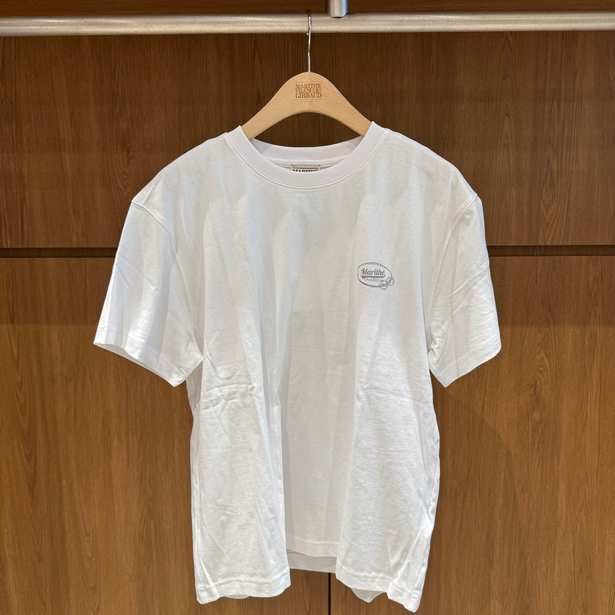 韓國 Marithe Francois Girbaud Vintage Logo Typo Tee【MD287】