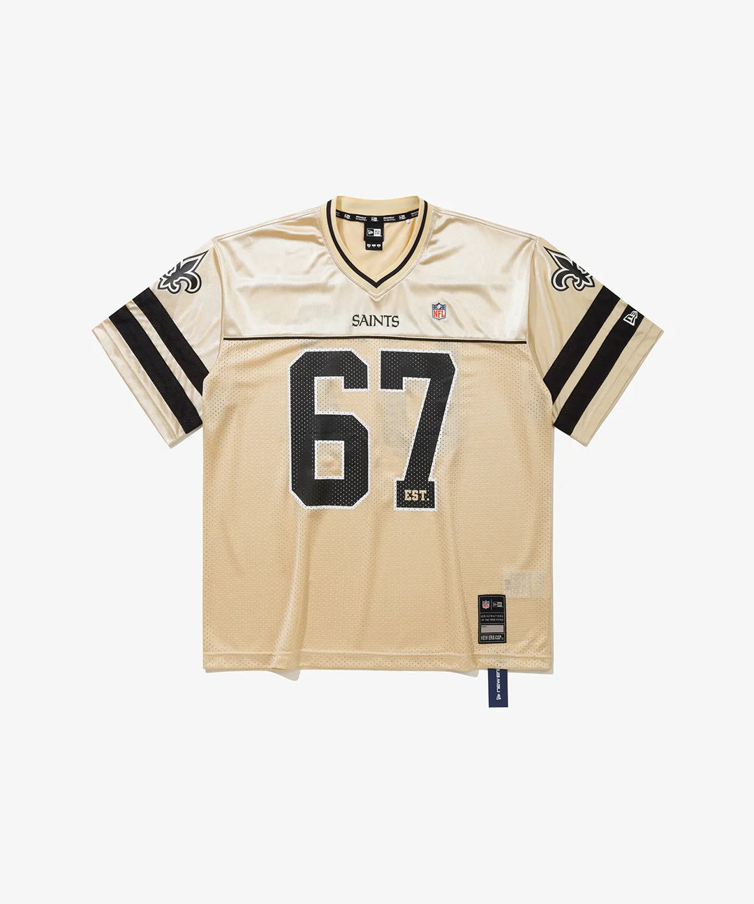 韓國 New Era NFL New Orleans Saints Fan Wear T-shirt【NR175】
