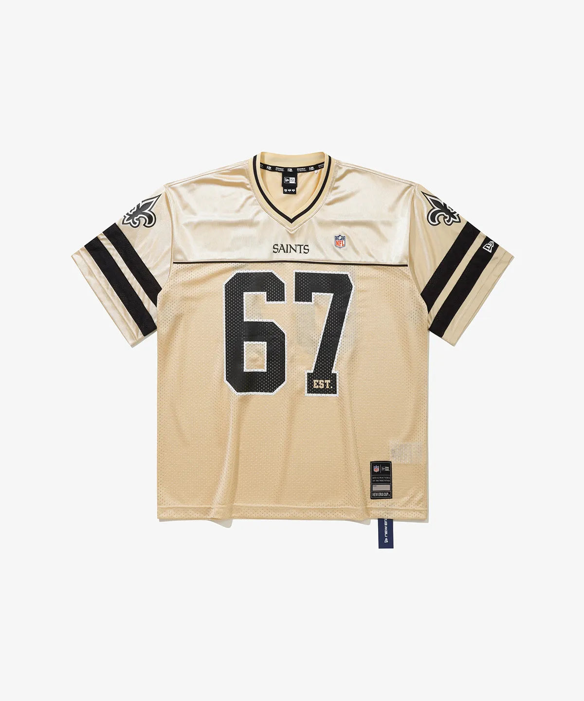 韓國 New Era NFL New Orleans Saints Fan Wear T-shirt【NR175】
