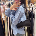韓國 Marithe Francois Girbaud Regular Logo Mini Peanut Bag【MD129】