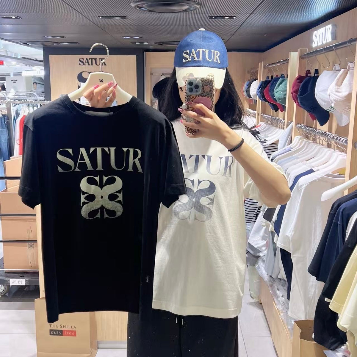 韓國 Satur T-Shirt (男女同款)【SR322】