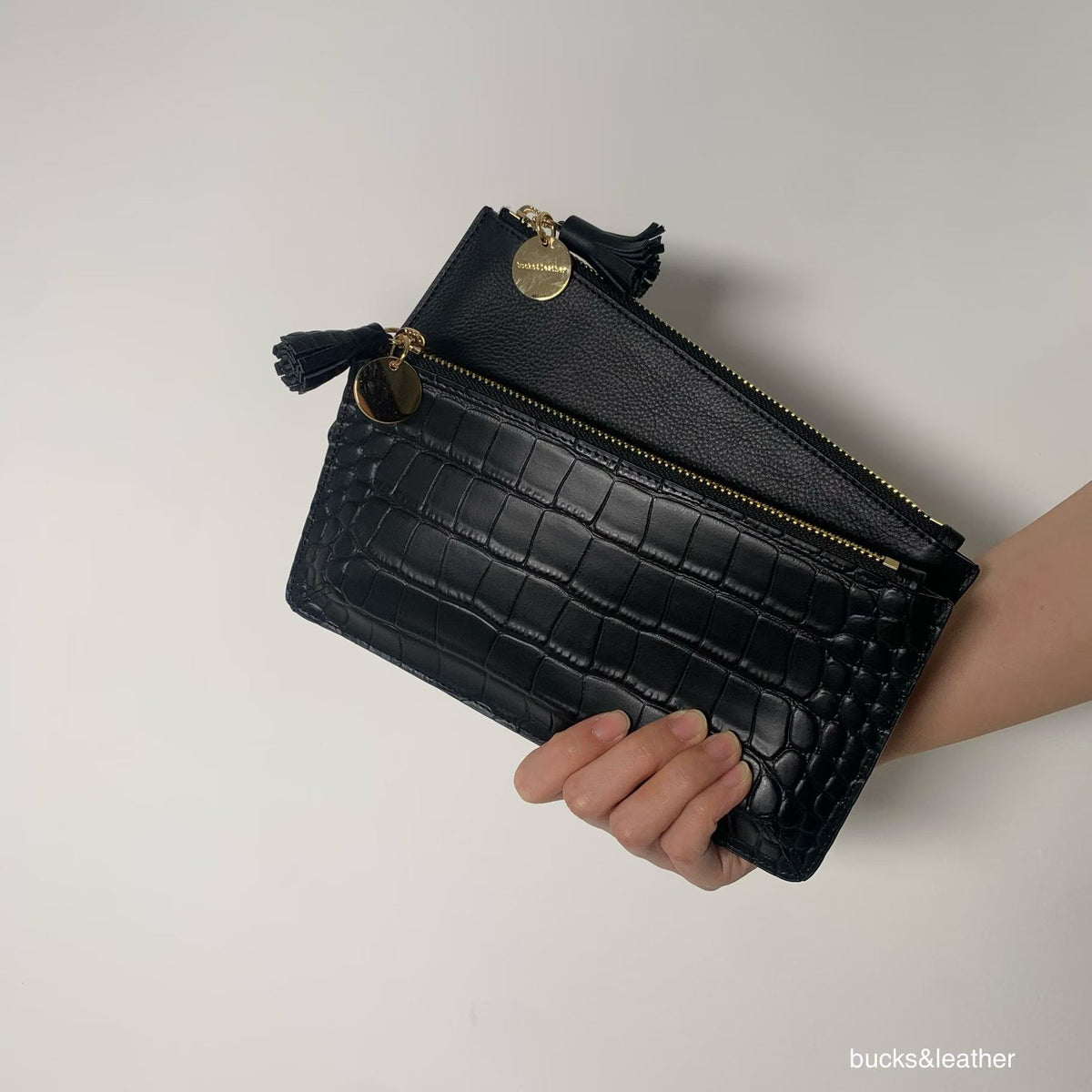 韓國 Bucks & Leather 最新款手拿錢包【SM2310】