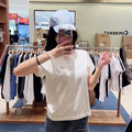 韓國 Marithe Francois Girbaud W Small Regular Logo Tee【MD236】