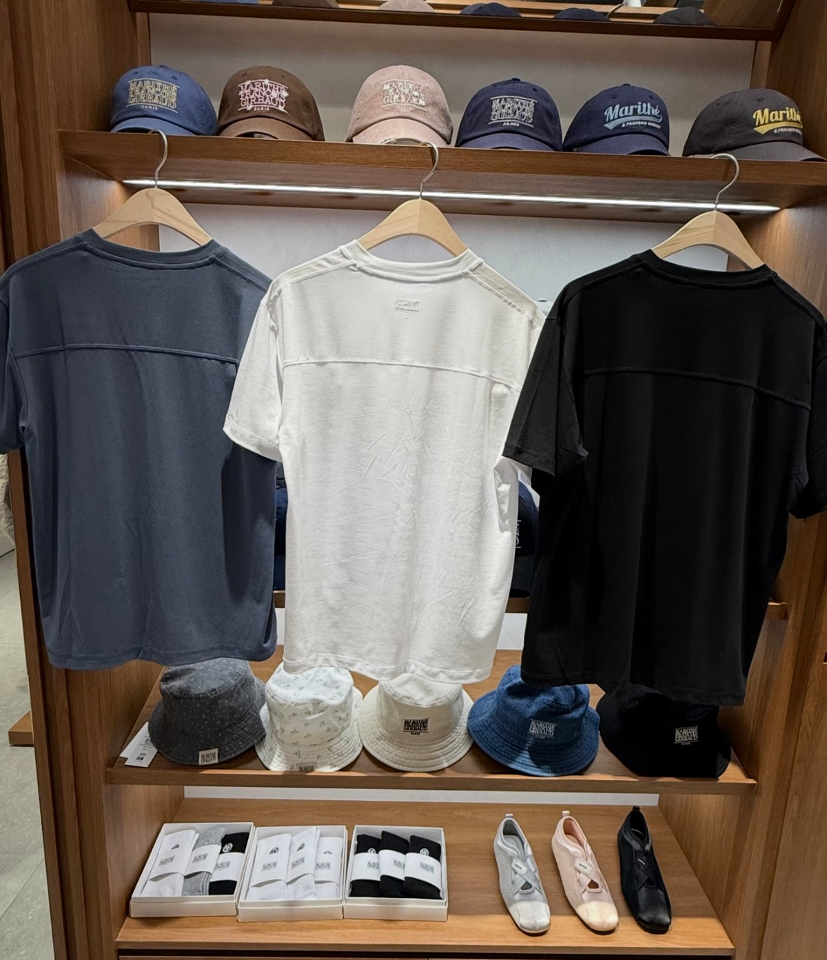 韓國 Marithe Francois Girbaud Sport Classic Logo Tee【MD217】