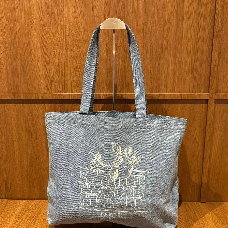 韓國 Marithe Francois Girbaud Lemon Classic Logo Eco Bag【MD234】