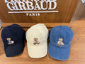 韓國 Marithe Francois Girbaud Reading Club Doodle Bear Cap【MD225】