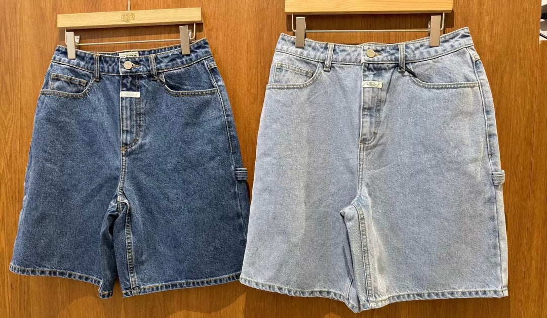 韓國 Marithe Francois Girbaud W Carpenter Denim Shorts【MD272】