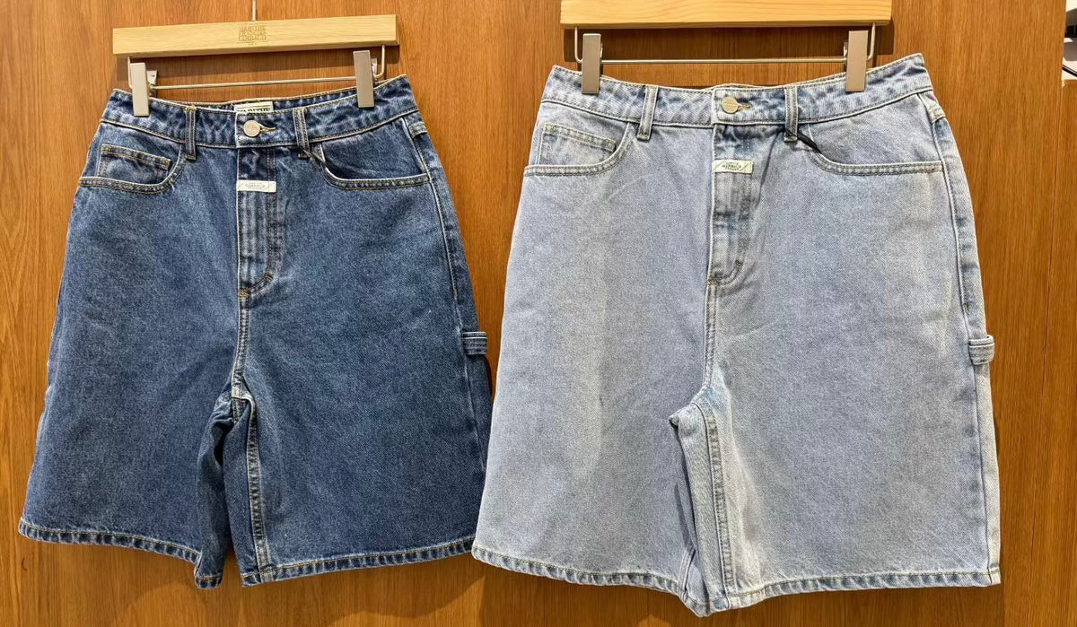 韓國 Marithe Francois Girbaud W Carpenter Denim Shorts【MD272】