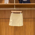 韓國 Marithe Francois Girbaud W Cotton Cargo Mini Skirt【MD203】