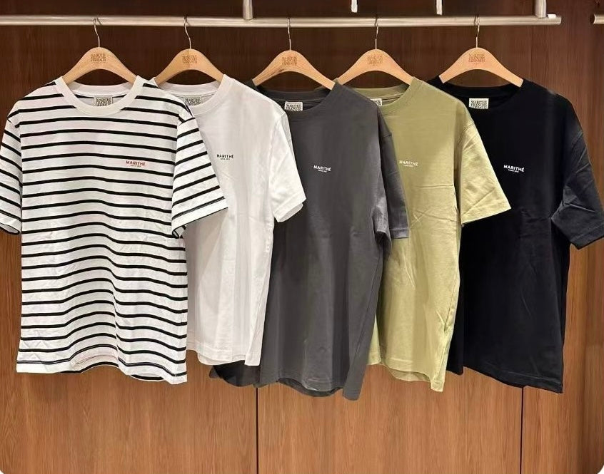 韓國 Marithe Francois Girbaud Small Regular Logo Tee【MD235】