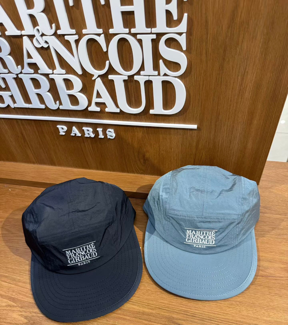 韓國 Marithe Francois Girbaud Small Classic Logo Nylon Camp Cap【MD263】