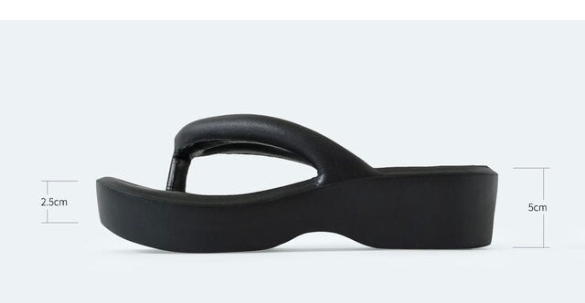 韓國 Chaakan Hippo Platform Flip-flops【CN027】