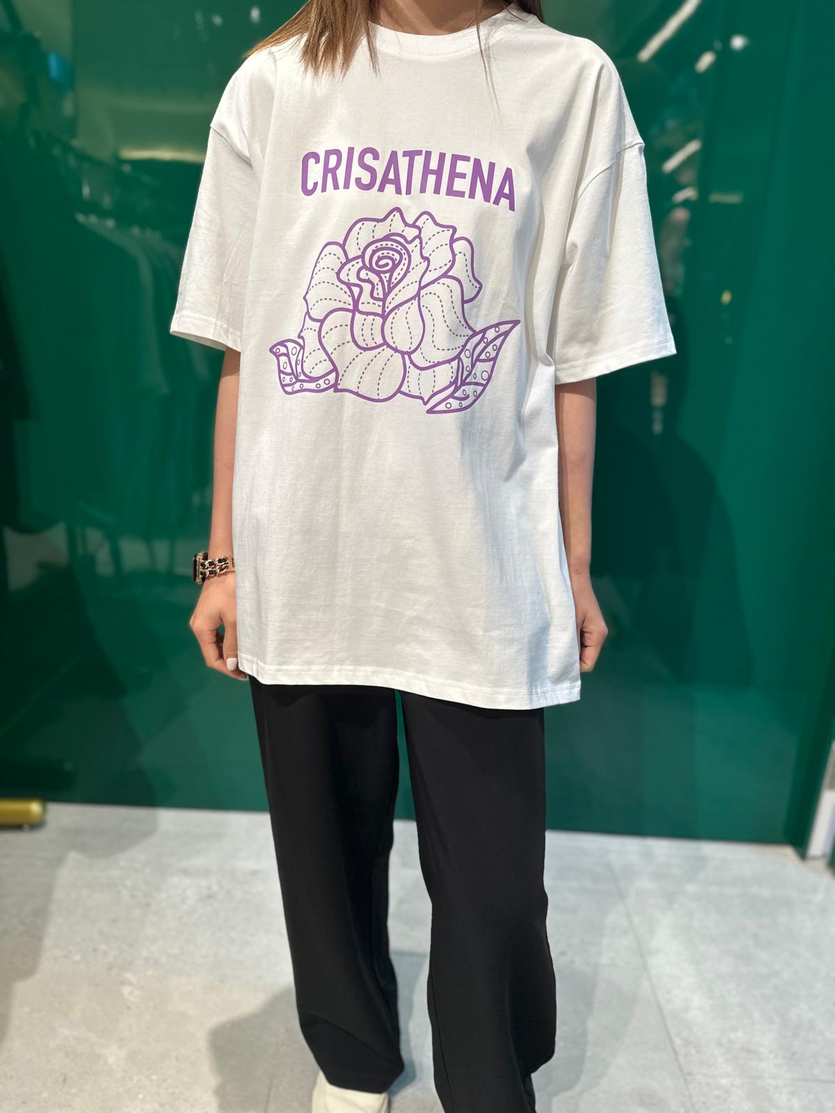 Crisathena Flower T-shirt【SM274】
