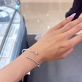 韓國 Lloyd Silver 925 Essential Peggy Cross Bangle【LD006】