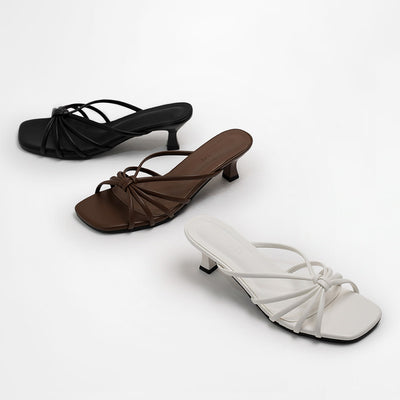 韓國 Chaakan Roto Twisted Mule Slippers【CN001】