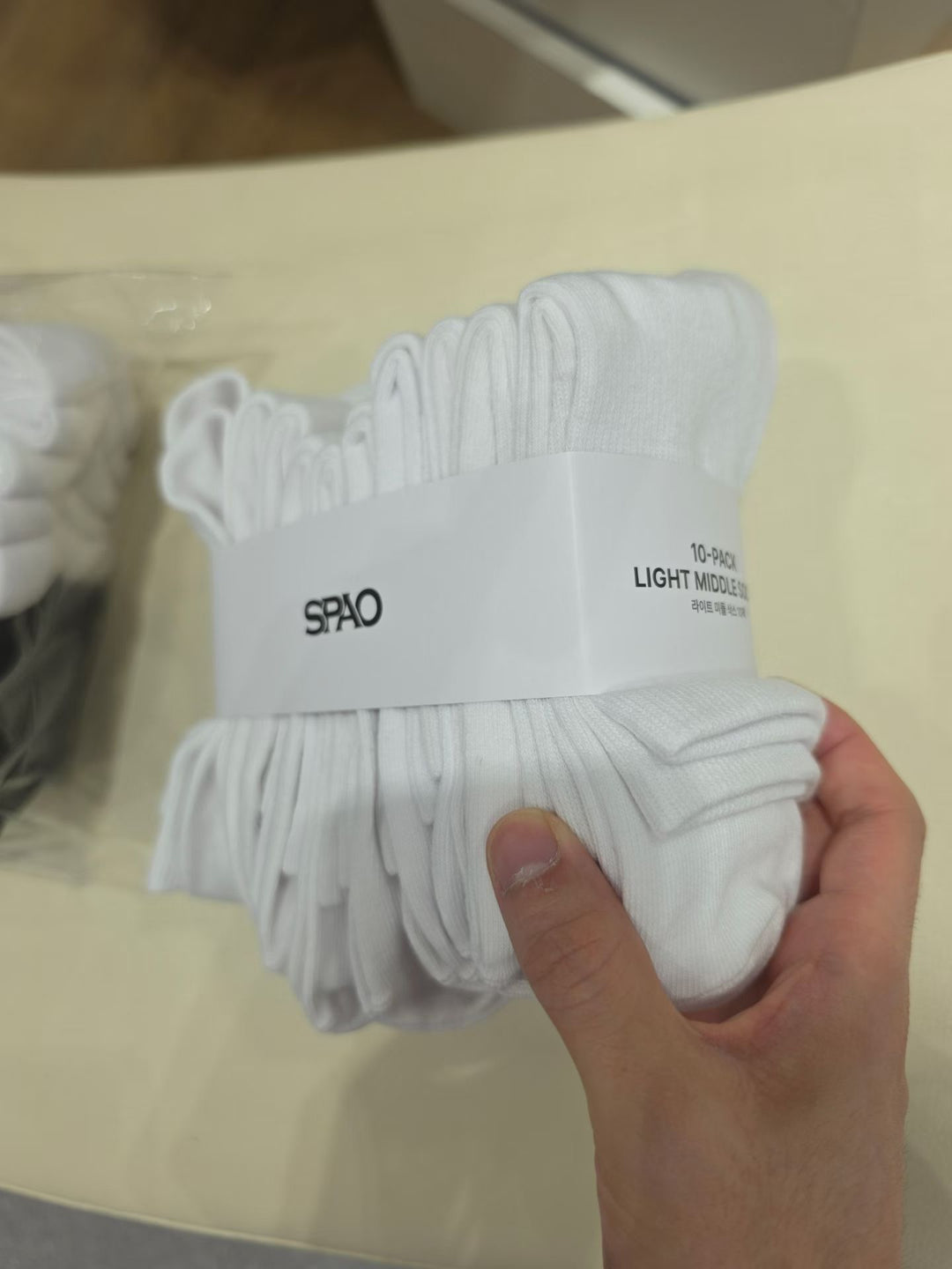 韓國 SPAO 10PACK Light Middle Socks【SP464】