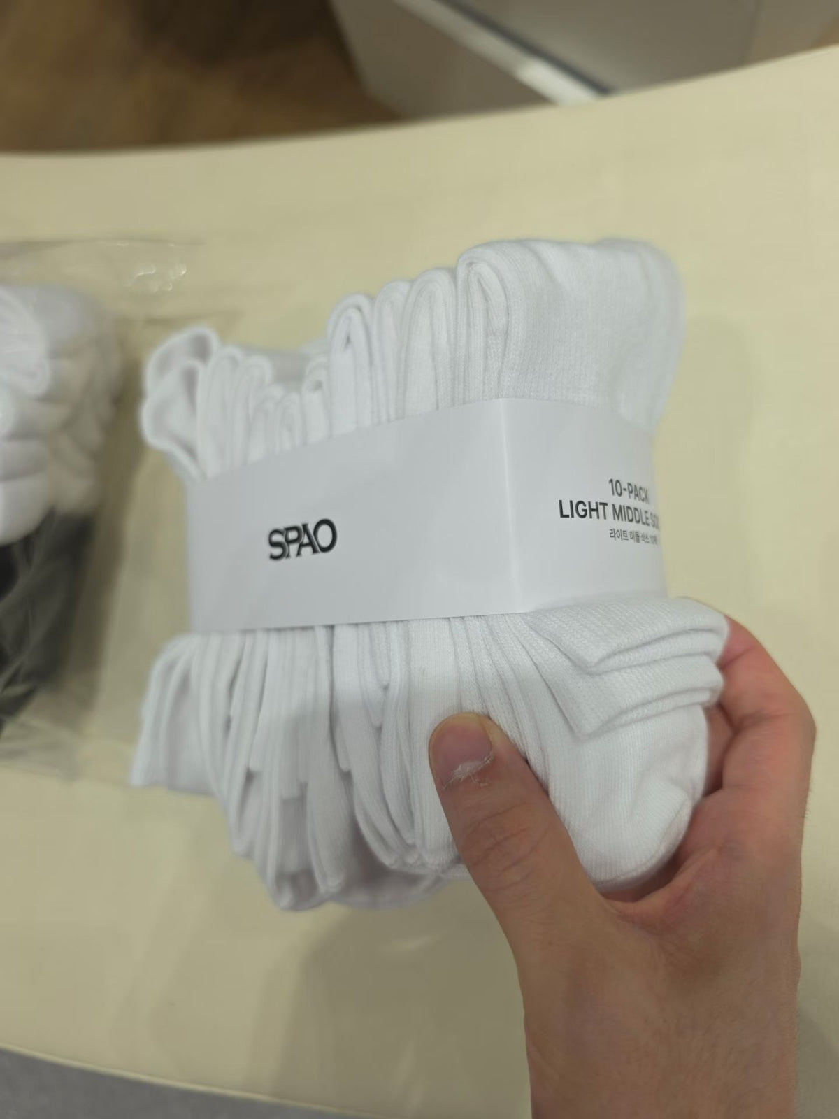 韓國 SPAO 10PACK Light Middle Socks【SP464】