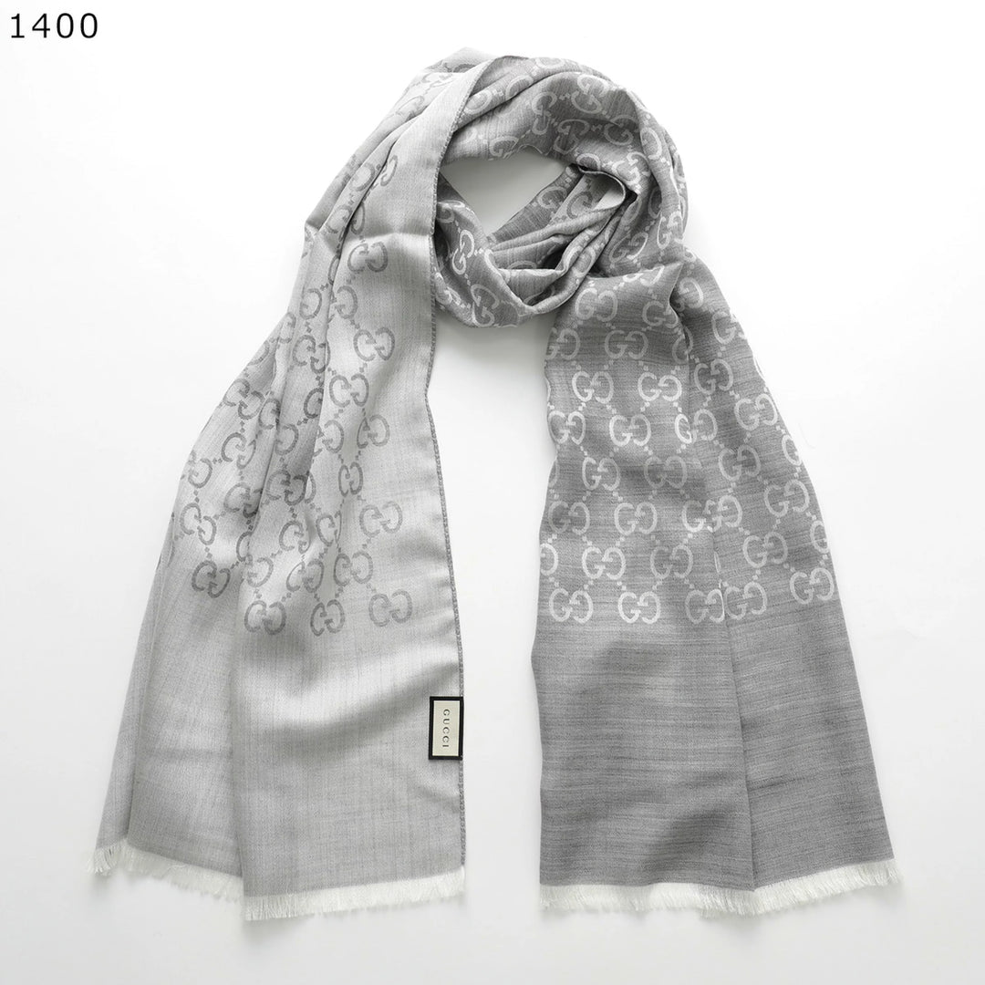 Gucci Muffler 淺灰色【SE1329】