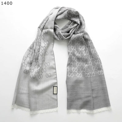 Gucci Muffler 淺灰色【SE1329】