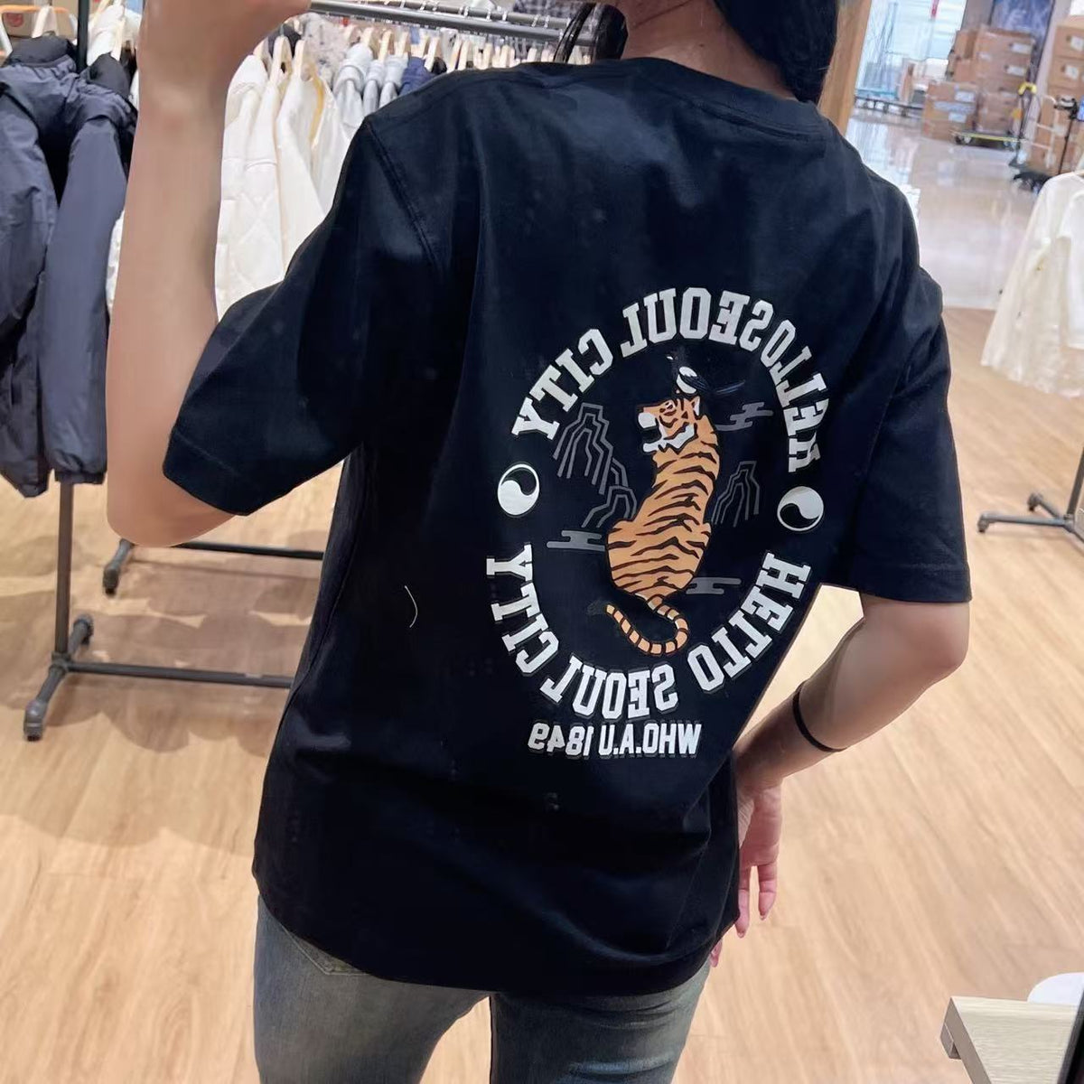 韓國 WhoAU Hello Seoul T-shirt【WA317】