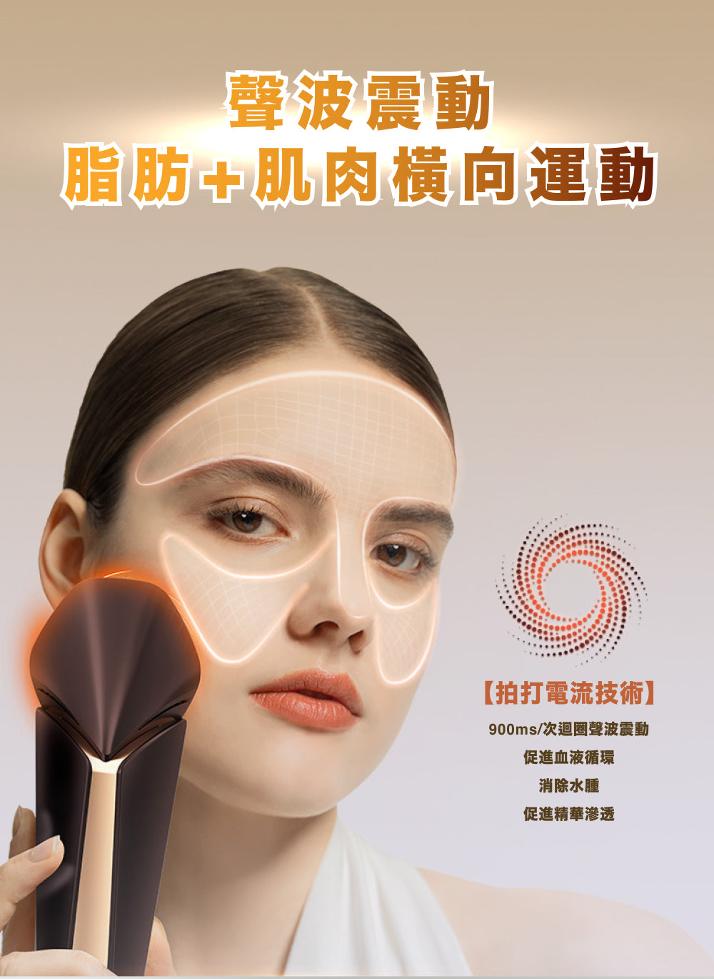 NowMi Lab STORM 漩渦三相塑顏棒【SM816】