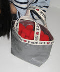 韓國 Ronron Romantic Moment Mini Tarpaulin Bag【RR056】