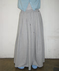 韓國 Ronron Sweat Pleats Long Skirt【RR043】
