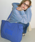 韓國 Ronron Logo Nylon Shopper【RR055】