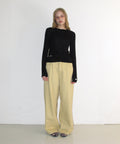 韓國 Ronron Soft Pigment Wide Denim Pants【RR036】